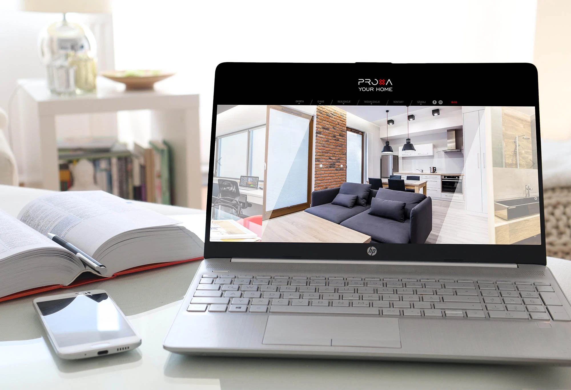 Projekt strony Proxa Your Home