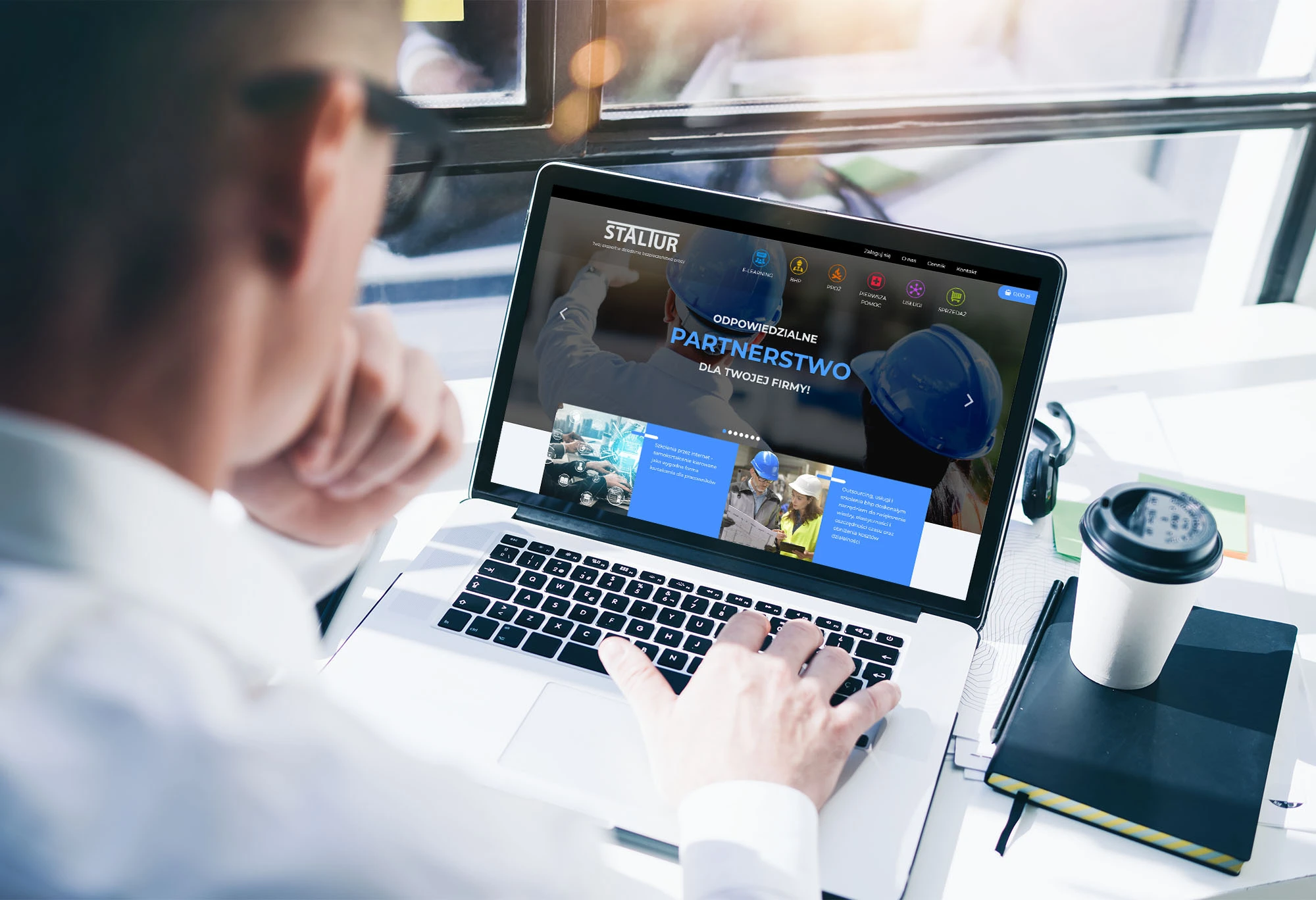 Projekt strony STALTUR